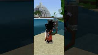 New Dragon ball addon shorts trending minecraft [upl. by Ahseyk]