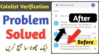 Coinlist Verification Problem Solved  Khan Ali Tv [upl. by Anipsed]