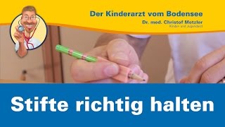 Stifte richtig halten  Der Kinderarzt vom Bodensee [upl. by Reniti]