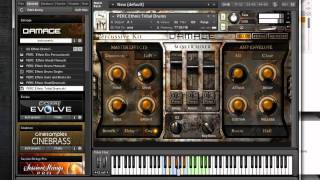 Heavyocity DAMAGE percussion from Native Instruments review [upl. by Rica]