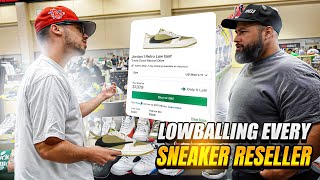 Lowballing EVERY Sneaker Reseller I Meet At SneakerCon [upl. by Llenyt518]