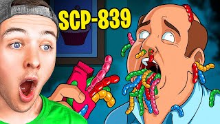 Reacting to the CANDIED WORMS SCP 839 [upl. by Ardenia]