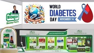 World Diabetes Day 14th November 2024  Bionexy  Bionexy Pharma [upl. by Rennug]