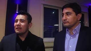 UNSEEN INTERVIEW Boxing legends Barrera and Morales together in the UK for the first time [upl. by Ahsin]