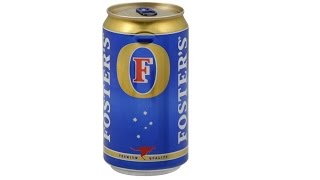 CHEAP Beer Review  FOSTERS Not Australian For Beer [upl. by Lisabeth]