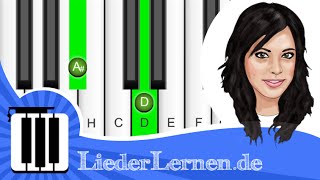 Silbermond  Krieger des Lichts  Klavier lernen  Musiknoten  Akkorde [upl. by Pegma614]