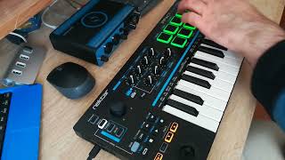 The NEW Fabulous NEKTAR LX MINI USB midi controller with Cakewalk SPS25  Supertecladoscom [upl. by Madlen240]