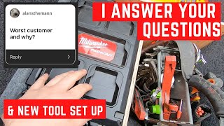 Your plumbing and boiler questions answered plus tool box walkthrough  Parkes Plumbing [upl. by Adoree]