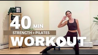 Pilates Meets Strength A Mindful FullBody Workout [upl. by Solorac556]