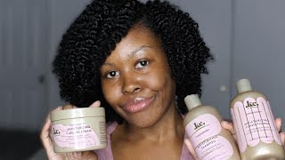 WASH amp STYLE W KERACARE CURL ESSENCE  Demo amp Review  Linda Lynn [upl. by Photima378]