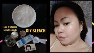 Skin Whitening Secret Formula  DIY Skin Lightening Bleach [upl. by Ratha]