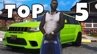 TOP 5 BEST FREE GTA 5 Roleplay Servers 2024 [upl. by Seavey]