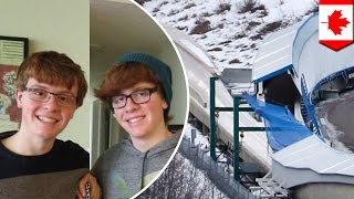 Bobsled crash leaves twin boys dead on scene at Canada Olympic Park  TomoNews [upl. by Akienaj224]