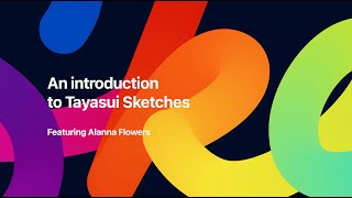 An introduction to Tayasui Sketches by lettering artist Alanna Flowers [upl. by Marybeth]