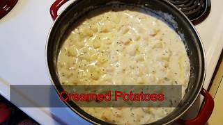 How to make Creamed Potatoes [upl. by Curr]