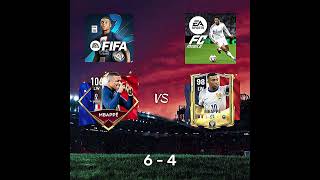 Mbappé 🇫🇷 vs Mbappé 🇫🇷 shorts fc25 fifamobile fc24 eafc [upl. by Aseeral313]