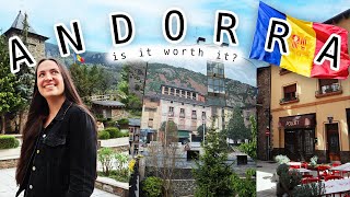 FIRST IMPRESSIONS OF ANDORRA 🇦🇩 things to do in andorra la vella [upl. by Corb351]