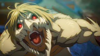 Falco BeastJaw Titan Transformation【Attack on Titan Final Season Part 2 AMV】Scouts vs Yeagerists ᴴᴰ [upl. by Adiari]