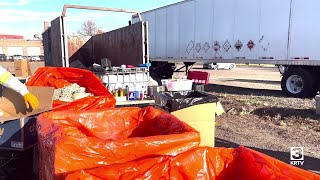 Hazardous household waste collection event in Great Falls [upl. by Lavena]