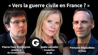 « Vers la guerre civile en France  » avec François Bégaudeau et PierreYves Rougeyron EXTRAIT [upl. by Atronna685]