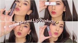 MY NEWEST LIP PRODUCTS  Dec 2020 [upl. by Telrahc]