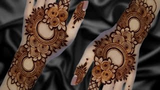 Back Hand Mehndi Designs ll Easy Arabic Mehndi designs for fornt hand ll New Henna Designs For Front [upl. by Chesney]