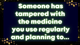 Someone has tampered with the medicine you use regularly and planning to God message [upl. by Eramal]