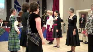 Burns Hornpipe  Naramata Scottish Country Dancers [upl. by Wolfram652]