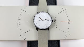 Junghans Max Bill Edition 60  Unboxing and First impressions [upl. by Moitoso]