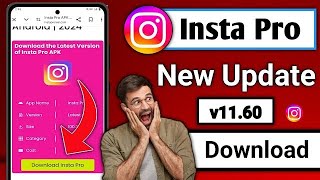 How to Download Insta Pro New Version  instapro kaise update karen 2024 [upl. by Male]