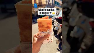 Hungry in Cagliari Follow my traveltips what to eat 🍕 fast and delicious sardinia italianfood [upl. by Ttimme]