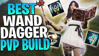 RANK 1 WAND DAGGER PVP BUILD  Throne and Liberty Wand Dagger Build PVP [upl. by Annice]