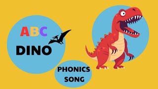 ABC DINO Song  Alphabet song for Kid [upl. by Lynd51]