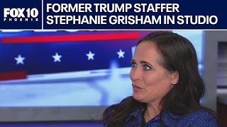 Stephanie Grisham former White House Press Secretary on upcoming election [upl. by Rifkin339]