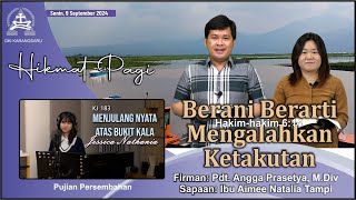 HIKMAT PAGI  Senin 9 September 2024  Pdt Angga Prasetya MDiv [upl. by Ailin]