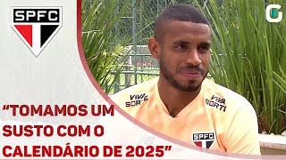 quotFECHEI AS PORTAS para outros clubes ESTOU FELIZ no São Pauloquot  EXCLUSIVA com André Silva [upl. by Aryam]