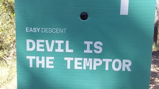 Devil is the Temptor  Mogo MTB Trails [upl. by Aynodal]