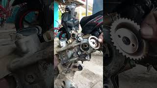 Honda Vario 125 overheat [upl. by Akemak]