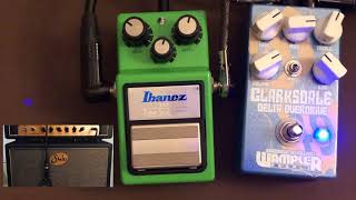 Best Tubescreamer alternative Tubescreamer vs Wampler Clarksdale Overdrive TS9 vs Clarcksdale [upl. by Nbi]