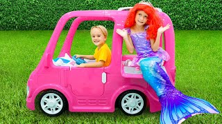 Little Mermaid Adventures for kids with Chris and friends [upl. by Anidam]