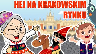 Hej na krakowskim rynku  Klusie Tuptusie  dla dzieci  Lajkonik Kraków [upl. by Sylram]