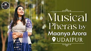 Maanya Arora LIVE in 📍Udaipur  Musical Pheras Event  showreel [upl. by Olive665]