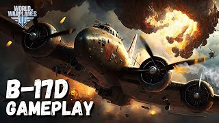 World of Warplanes  B17D Bomber  43 Section Destroyed [upl. by Alon525]