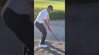 Bryson Dechambeau Bunker Swing Slow Motion [upl. by Lavella]