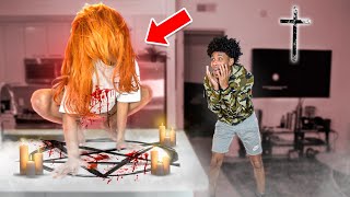 ACTING LIKE IM POSSESSED Prank On Boyfriend HE CRIED [upl. by Jeri346]