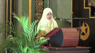 Qariah Nur Adillah Mohamed Rihat Majlis Nuzul AlQuran Jamiyah Singapura [upl. by Shaylah]