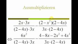 Mathe Bruchterme [upl. by Tlaw]