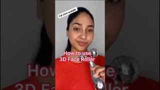 How to use 3D face roller [upl. by Fraze]