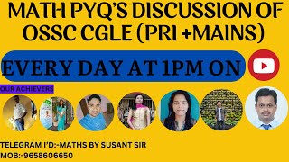 CGLRE 2022 Prelim Questn math MOCK TEST  159 [upl. by Noinatrad]