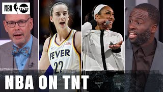 Inside the NBA reacts to opening night of the WNBA 🔥  NBA on TNT [upl. by Tristram712]